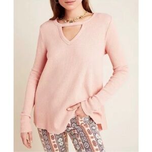 Anthropologie T.La Nadia Cutout Thermal